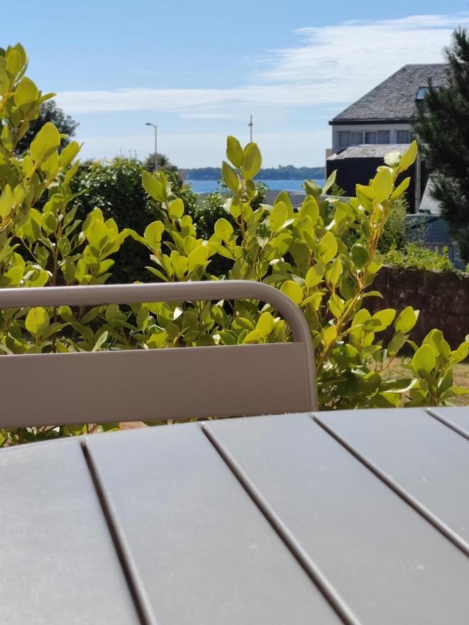 Le 3 Appartement Vue Mer Avec Jardin 100M De La Plage Et De La Thalasso Concarneau Eksteriør billede