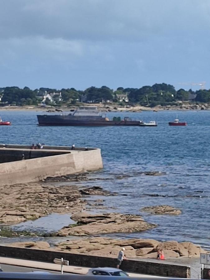 Le 3 Appartement Vue Mer Avec Jardin 100M De La Plage Et De La Thalasso Concarneau Eksteriør billede